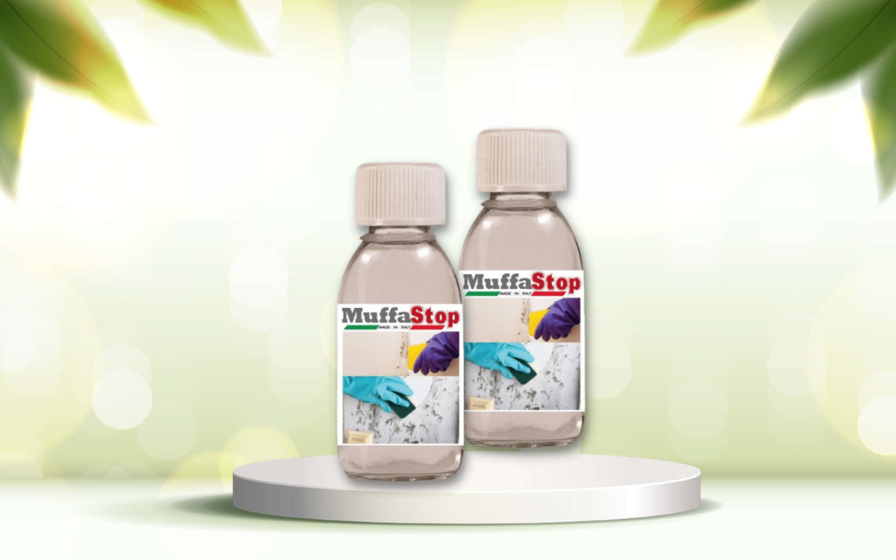 Elimina la muffa in pochi minuti: prova Muffa Stop per superfici sempre pulite